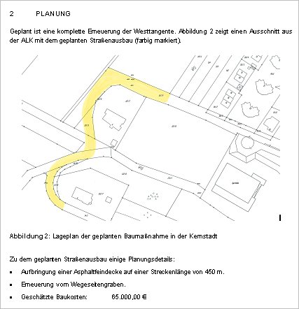 Westtangende Planung