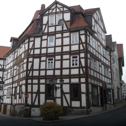 Haus Untergasse Ecke Holzhäuser