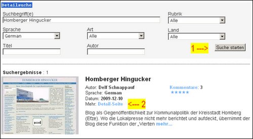 BOB Hingucker Bewertung