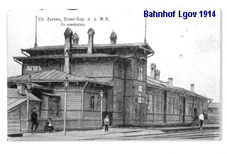 ehemaliger Bahnhof Lgov 1914