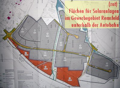 Solarflächen des Zweckverbandes