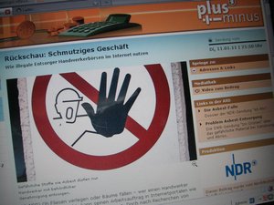 Asbest schmutzige Geschäfte