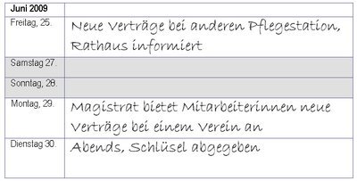 Kalender Juni 2009