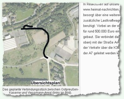 Straßenanbindung