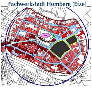 Stadtplan und EKZ