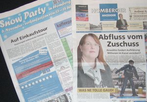 Homberger Anzeiger nicht verteilt