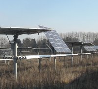 Solarpark verwahrlost
