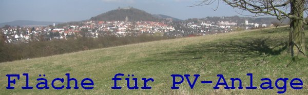 Fläche für PV-Anlage