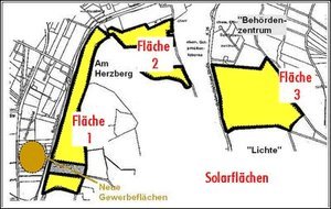 Solarparkflächen