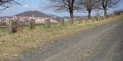 Panzerstraße geschottert