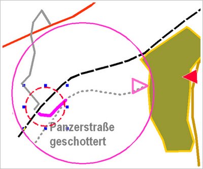 Straße über die Bahn