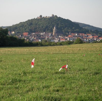 Hombergblick mit Markierung für die Solaranlage