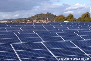 Solarpark vor Homberg