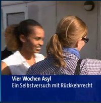 Vier Wochen Asyl WDR Film