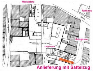 Marktzentrum Ost Anlieferung