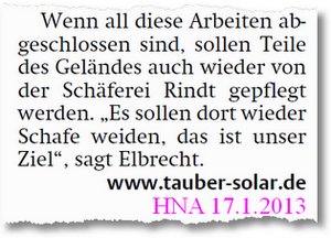 Schafe sollen weiden