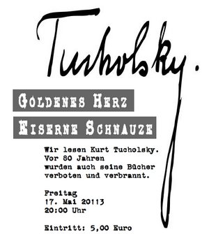 Tucholsky Plakat