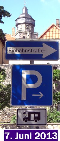 Wohnmobilschild