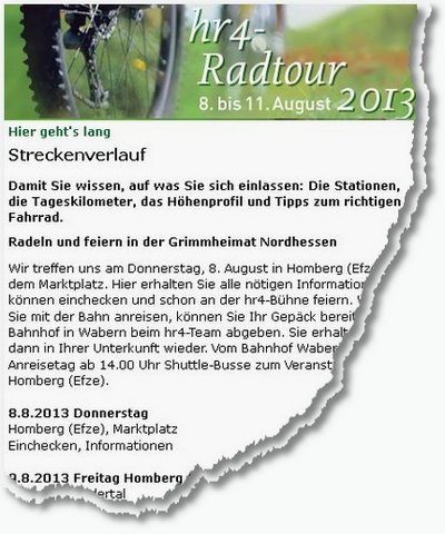 hr4 Radtour