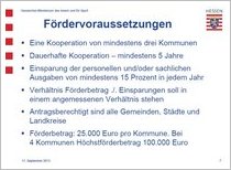 FÃ¶rdervoraussetzungen klein