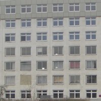 Krankenhausfassade
