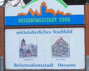 Refomtionsstadt Hessens alt