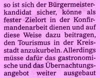 Konformandenarbeit