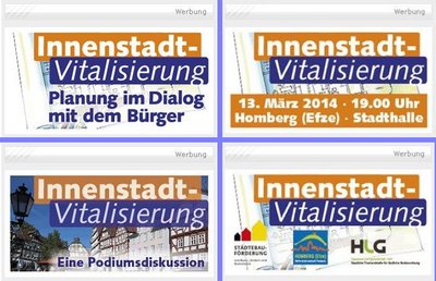 Stadt wirbt für vergangene Veranstaltung