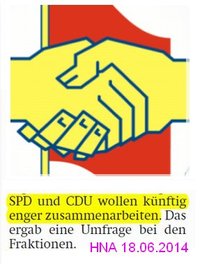 Zusammenarbeit SPD CDU