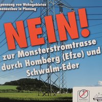 Nein zur Stromtrasse