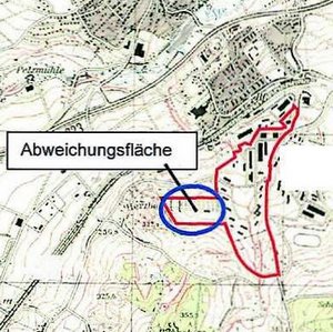 Abweichungsfläche