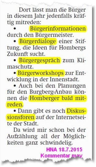 Bürgerbeteiliungsshow