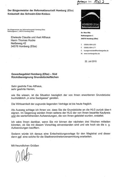 rückübertragungsangebot